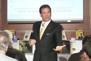 Phil Cannella at Tuesday's Crash Proof Retirement™ Educational Event